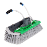 UNGER nLite Szczotka kątowa 41 cm z listwą płukającą  szara - 2