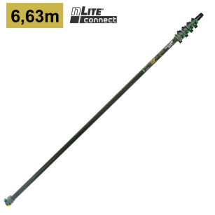 UNGER Kij teleskopowy nLite Connect ULTRA HiMod Carbon 6,63 m / 1,87 m