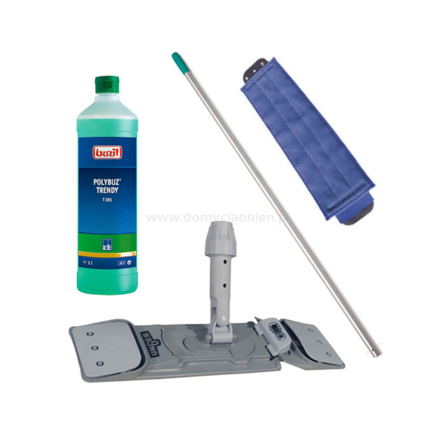 UNGER Zestaw mopa typu SPEEDY do czyszczenia i konserwacji podłóg + płyn