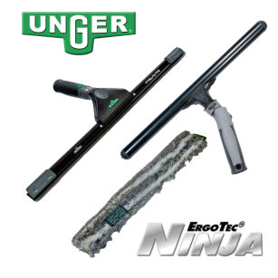 UNGER Zestaw do zewnętrznego mycia okien Ninja 45 cm