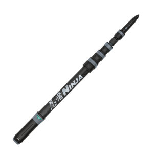 UNGER NINJA  Kij teleskopowy włókno węglowe TelePLUS 1,90 m (4 x 0,475 cm)