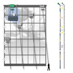UNGER Kij teleskopowy nLite CARBON Composite 1,60 m / 0,9 m  - 3