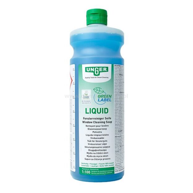 UNGER Płyn do mycia okien 1L ErgoTec Green Label