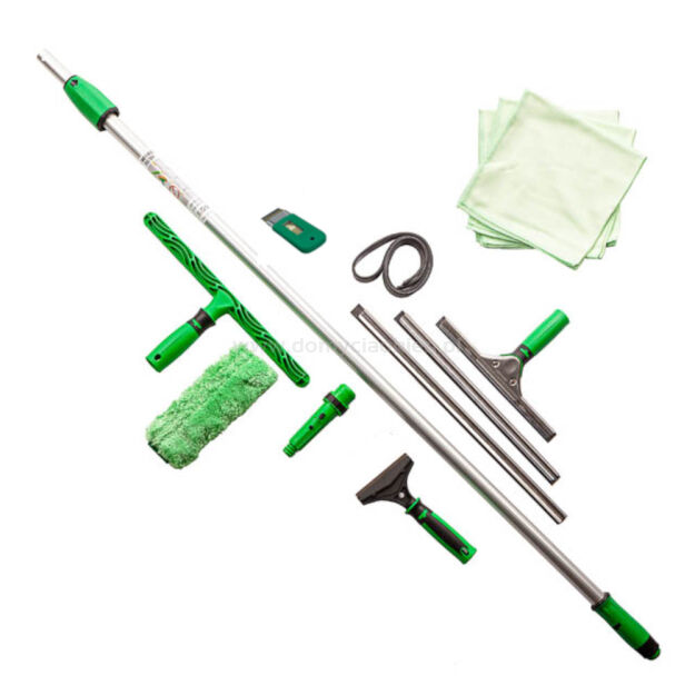 UNGER Zestaw do mycia okien ErgoTec Set w pokrowcu - Etset 